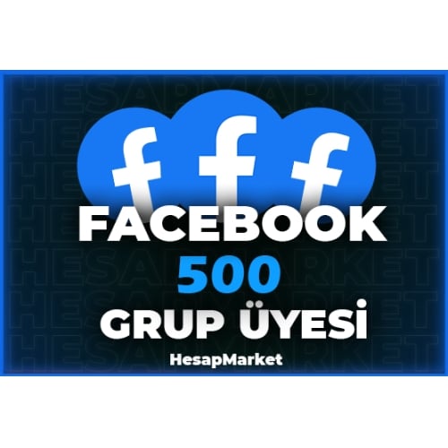  500 ⭐ FACEBOOK ⭐ GRUP ÜYESİ